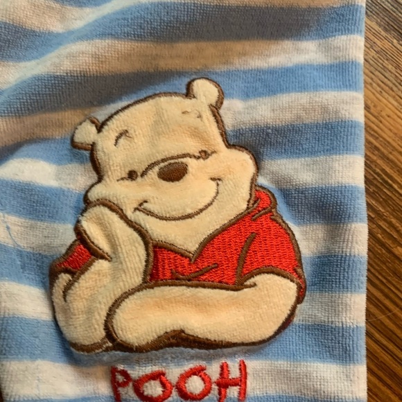Vintage Y2K Wonderful World Of Disney 3/6 Month Sleeper Pooh Tigger Footie - Picture 3 of 11